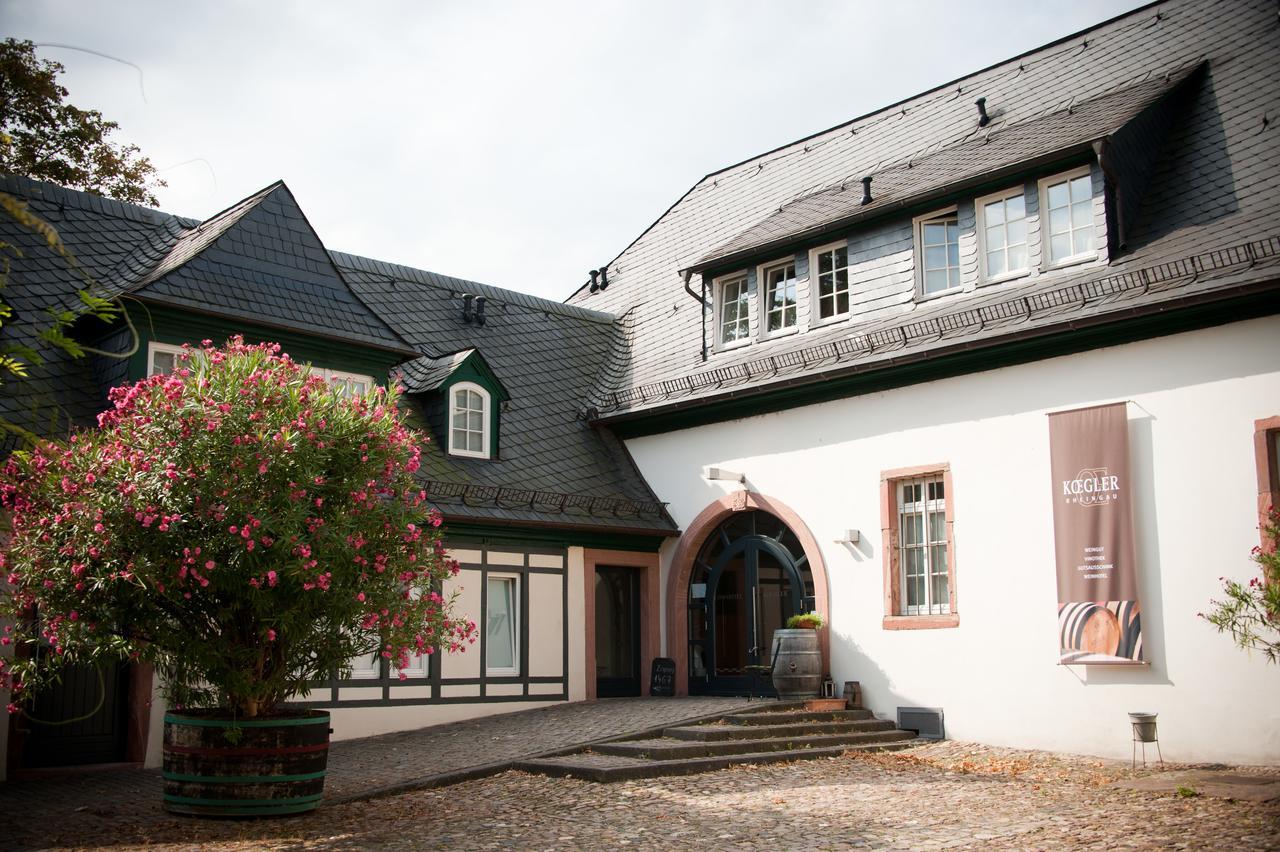 Weinhotel Koegler Eltville am Rhein Buitenkant foto